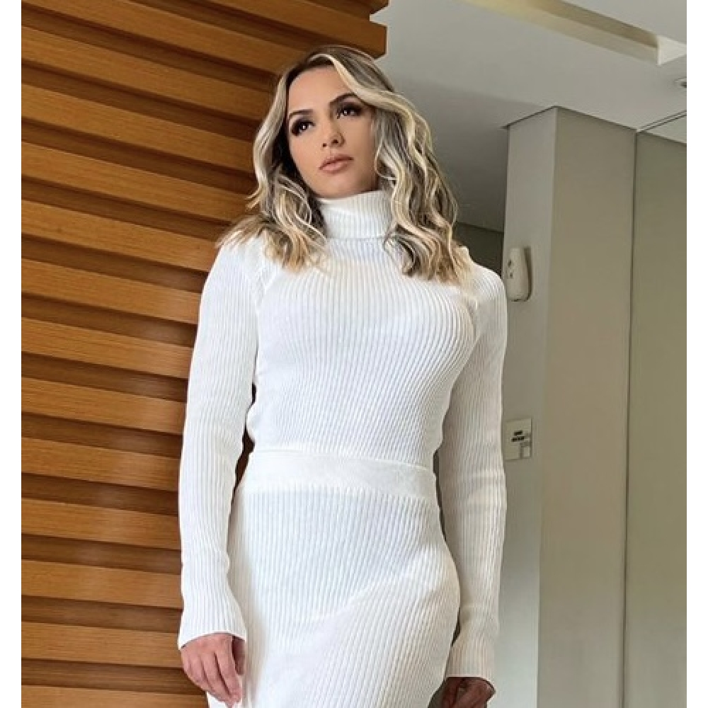 Cacharrel Premium Gola Alta De Modal - Off