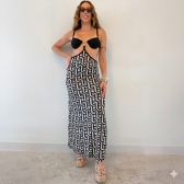 Kit 3 Pçs De Biquíni Geométrica Calcinha Asa Delta E Saída - Preto