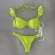 Biquíni De Babado Meia Taça Com Aro Semi Fio - Verde Lima