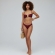 Kit Biquíni E Saída De Praia Vestido De Tule - Vinho
