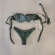 Kit 3 Pçs Biquíni Feminino + Pareô Alças Removíveis Pérolas - Verde Militar