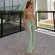 Kit Biquini Com Calça Meia Taça Concha No Top Asa Delta - Verde