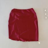 Kit 3 Itens Biquini Cintura Alta Top 2 Em 1 Bojo Estruturado - Bordô