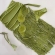 Triquini Saia Franja Longa Top E Calcinha Com Pedraria - Verde
