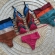 Biquíni Liso Cortininha Macramê Hot Pants - Azul
