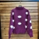 Blusa Nuvens De Pelinhos Tricot Linha - Roxa