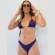 Biquíni Cortininha Básico Texturizado - Roxo