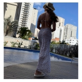 Kit 3 Pçs De Biquíni Geométrica Calcinha Asa Delta E Saída - Bege