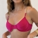 Biquíni  com Duas Alças Corrente e Lisa Calcinha com Tiras - Rosa