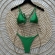 Kit 3 Itens Biquíni Com Alças Decorativas E Saia - Verde
