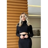 Cacharrel Premium Gola Alta De Modal - Preta