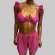 Conjunto Saída De Praia Viscolinho - Chemise e Short - Rosa