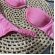 Biquini Aro - Calcinha Fio C/elástico Drapeado Nas Laterais - Rosa