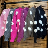 Blusa Nuvens De Pelinhos Tricot Linha - Preta