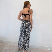 Kit 3 Pçs De Biquíni Geométrica Calcinha Asa Delta E Saída - Preto