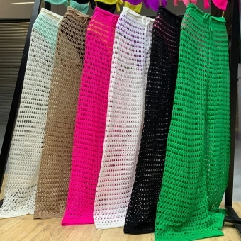 Nova Calça Saídas de Praia de Tricot