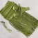 Triquini Saia Franja Longa Top E Calcinha Com Pedraria - Verde