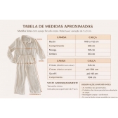 Saída de Praia Feminina Conjunto Camisa e Calça - Rosa