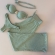 Kit Biquini Com Calça Meia Taça Concha No Top Asa Delta - Verde